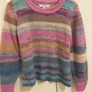 Multi Color Sweater, LOFT